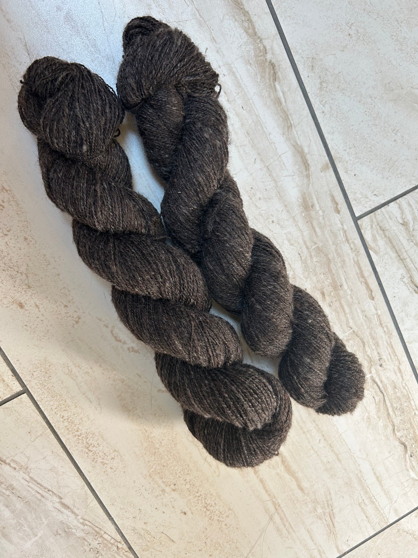Lace weight Wensleydale/BFL yarn