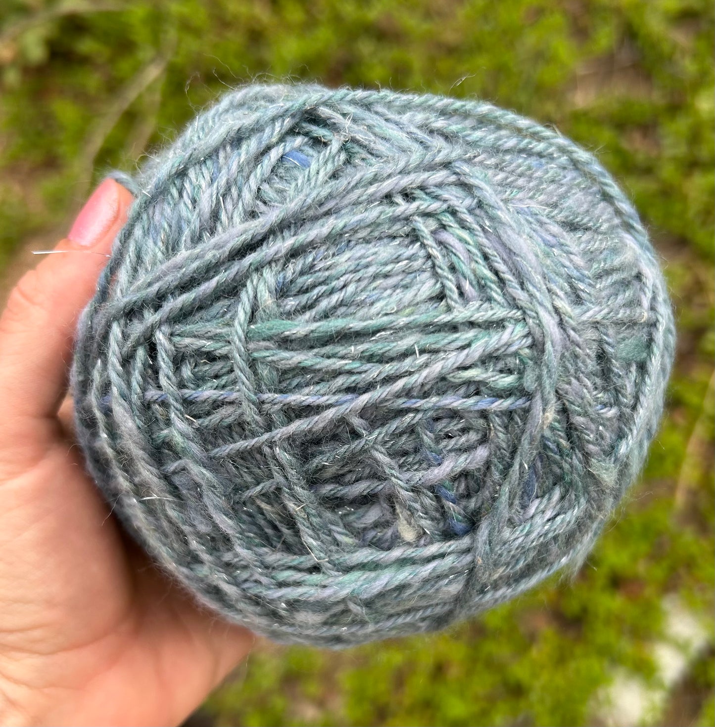 Forest Sprite 3 ply merino base with mix-ins