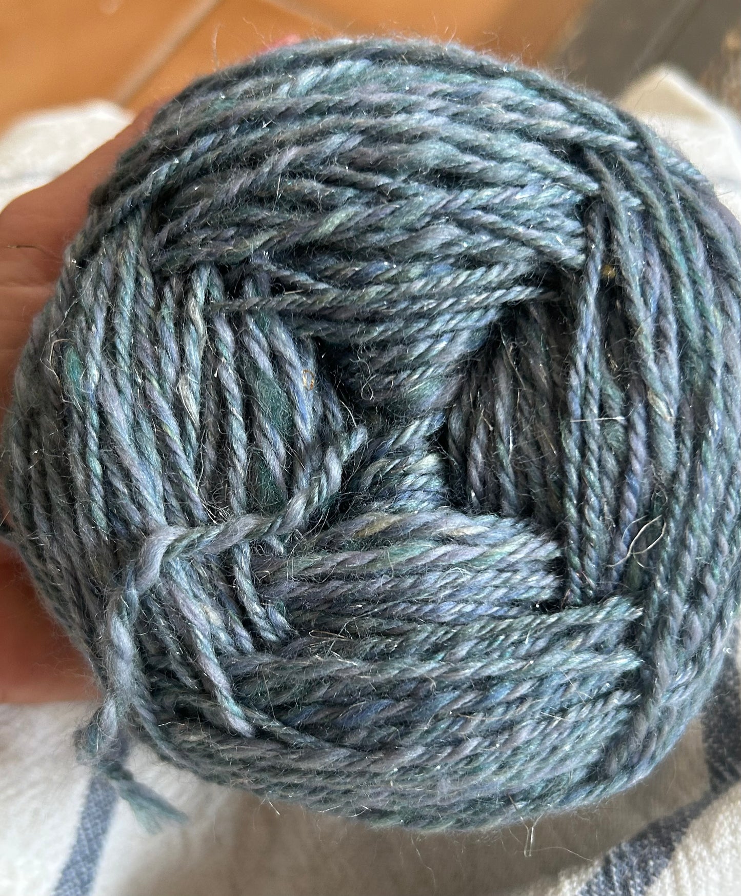 Forest Sprite 3 ply merino base with mix-ins