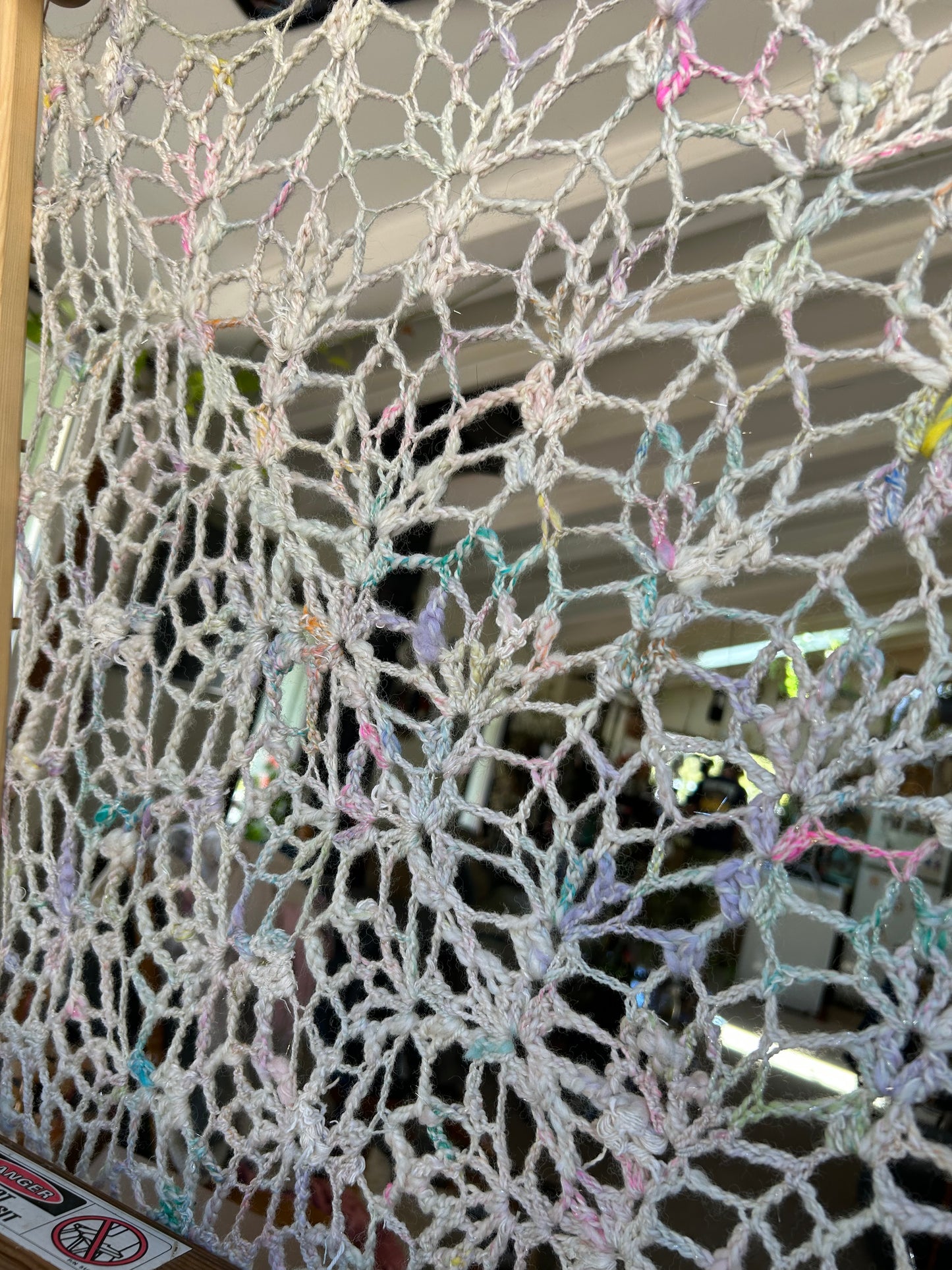 Crochet Lace shawl—Fairy Dust