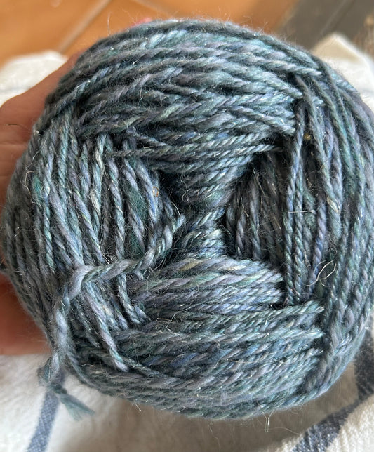 Forest Sprite 3 ply merino base with mix-ins