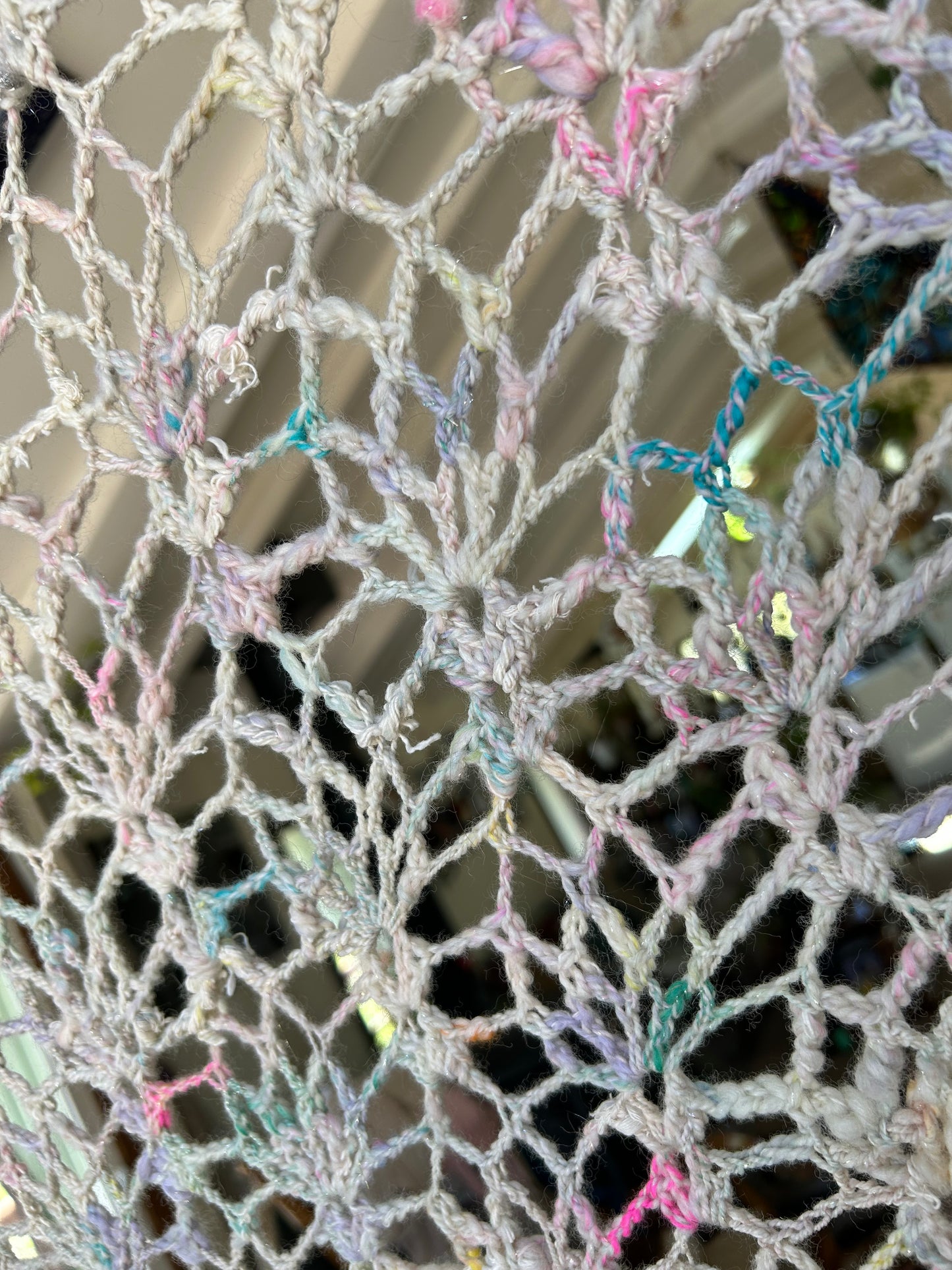 Crochet Lace shawl—Fairy Dust